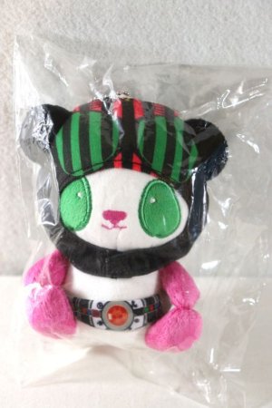 Photo1: Kamen Rider Decade / Mascot Charm, Plush Kamen Panda Decade (1)