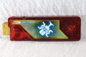 Photo1: Kamen Rider W Double / Sound Gaia Memory Kabuto Hyper Form (1)