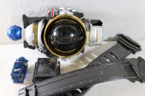 Photo1: Kamen Rider Fourze / DX Meteor Driver & Meteor Switch Used (1)