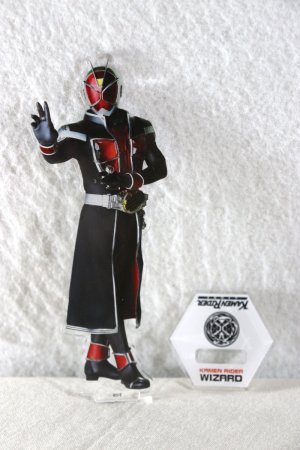 Photo1: Kamen Rider Wizard / Acrylic Stand Wizard Flame Style (1)
