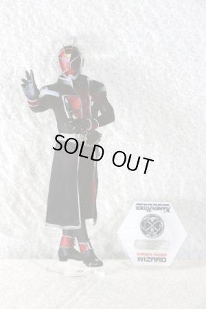 Photo1: Kamen Rider Wizard / Acrylic Stand Wizard Flame Style (1)