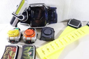 Photo1: Kamen Rider Gaim / DX Sengoku Driver Gaim & Baron Set Used (1)