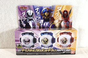 Photo1: Kamen Rider Ghost / DX Dark Ghost & Napleon & Darwin Ghost Eyecon Set (1)