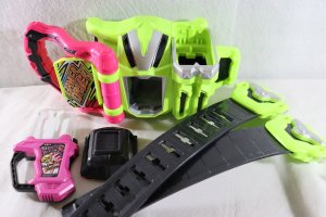 Photo1: Kamen Rider Ex-Aid / DX Gamer Driver & DX Mighty Action X Set Used (1)