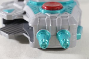 Photo4: (Missing Parts) Kamen Rider Ex-Aid / DX Bugle Driver Zwei & DX Kamen Rider Chronicle Gashat Set Used (4)