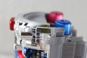 Photo9: (Damaged) Kamen Rider Build / DX Rabbit Tank Sparkling Used (9)