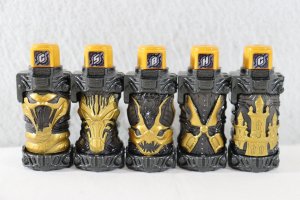 Photo7: Kamen Rider Build / DX Last Pandora Panel White & Last Pandora Panel Black & Black Lost Full Bottle Set with Package (7)
