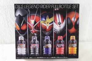 Photo1: Kamen Rider Build / DX 5 Legend Rider Fullbottle Set with Package (1)