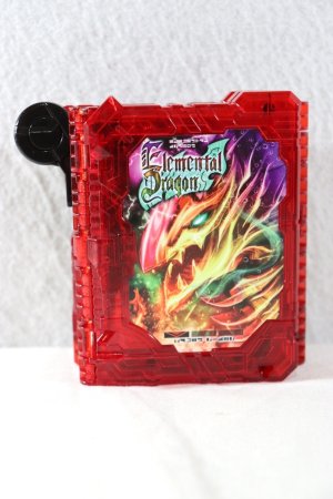 Photo1: Kamen Rider Saber / DX Elemental Dragon Wonder Ride Book Used (1)