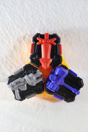 Photo6: Kamen Rider Geats / DX Powered Builder Buckle & Gigant Buckle Set Used (6)
