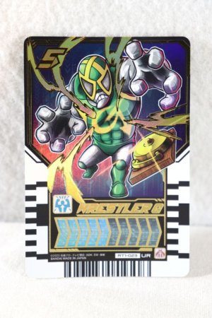 Photo1: Kamen Rider Gotchard / Ride Chemy Trading Card UR RT1-023 Wrestler G (1)