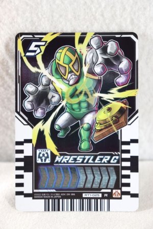 Photo1: Kamen Rider Gotchard / Ride Chemy Trading Card R RT1-025 Wrestler G (1)