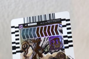 Photo3: (Damaged) Kamen Rider Gotchard / Ride Chemy Trading Card P RT3-095 Daiohni (3)