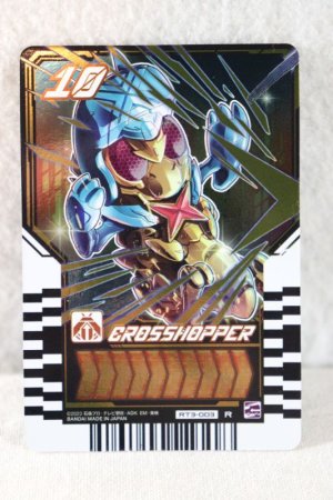 Photo1: Kamen Rider Gotchard / Ride Chemy Trading Card R RT3-003 Crosshopper (1)