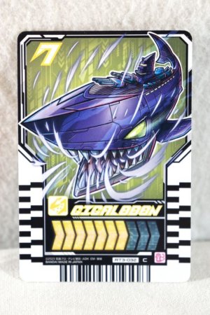 Photo1: Kamen Rider Gotchard / Ride Chemy Trading Card C RT3-032 Gigalodon (1)