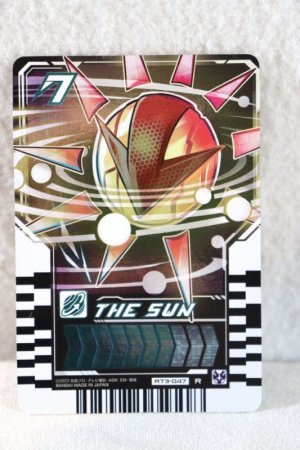 Photo1: Kamen Rider Gotchard / Ride Chemy Trading Card R RT3-047 The Sun (1)