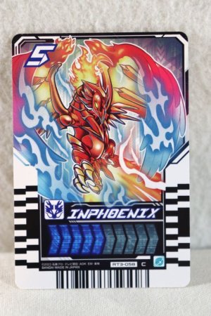 Photo1: Kamen Rider Gotchard / Ride Chemy Trading Card C RT3-058 Inphoenix (1)