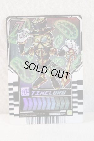 Photo1: Kamen Rider Gotchard / Ride Chemy Trading Card SR RTX-018 Timelord (1)