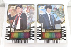 Photo1: Kamen Rider Gotchard / Ride Chemy Trading Card PRC-020 Geats ＆PRC-021 Gotchard & Original Mini File (1)