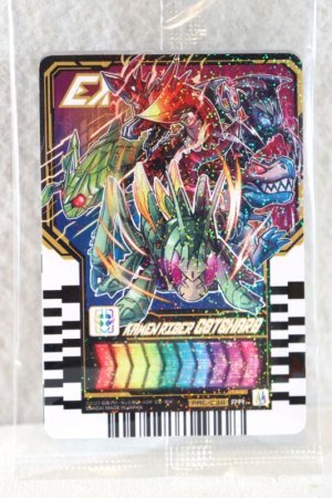 Photo1: Kamen Rider Gotchard / Ride Chemy Trading Card PRC-033 Geats & PRC-034 Gotchard (1)