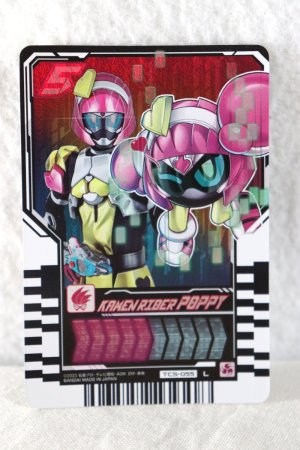 Photo1: Kamen Rider Gotchard / Ride Chemy Trading Card L TCS-055 Poppy (1)