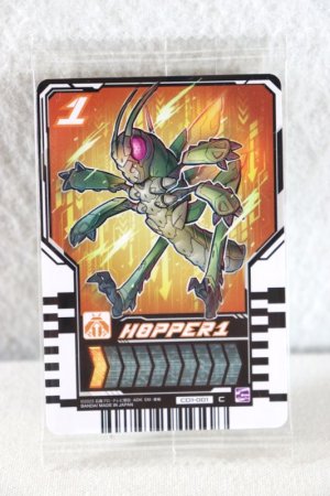 Photo1: Kamen Rider Gotchard / Ride Chemy Trading Card C CD1-001 Hopper 1 (1)