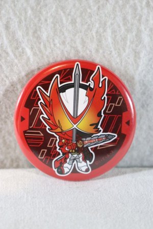 Photo1: Kamen Rider Saber / Button Badge Saber Flame Dragon (1)
