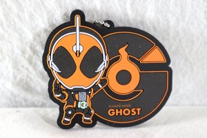 Photo1: Kamen Rider Ghost / Initial Rubber Mascot Key Chain Ghost (1)