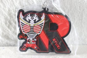 Photo1: Kamen Rider Ryuki  / Initial Rubber Mascot Key Chain Ryuki (1)