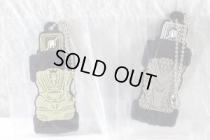 Photo1: Kamen Rider Build / Ichiban Kuji Rubber Key Chain Gold Rabbit & Silver Dragon Fullbottle (1)