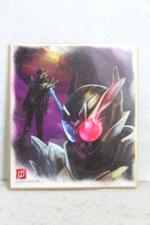 Photo1: Kamen Rider Build / Illustration Board Shikishi Art Build Rabbit Tank Hazard Form (1)