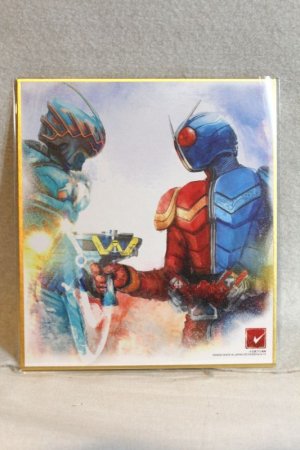 Photo1: Kamen Rider W / Shikishi Art W Heat Trigger vs Nazca Dopant (1)