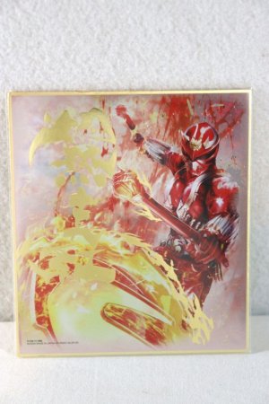 Photo1: Kamen Rider Hibiki / Illustration Board Shikishi Art Hibiki Kurenai Metallic Color ver (1)