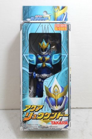 Photo1: Madan Senki Ryukendo / Sofvi Handy Hero Series R-H05 Aqua Ryukendo (1)