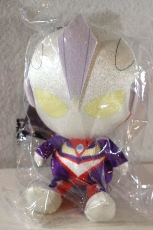 Photo1: Ultraman Tiga / Ultra Hero Chibi Nuigulumi Plushie Tiga (1)