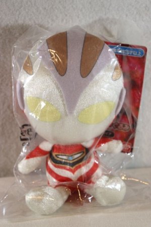 Photo1: Ultraman Gaia / Ultra Hero Chibi Nuigulumi Plushie Gaia (1)