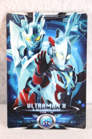 Photo1: Ultraman X / Cyber Card PH-002 Ultraman X & Ultimate Zero (1)