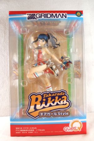 Photo1: SSSS.GRIDMAN / quesQ Figure Rikka Takarada Cheerleader Style with Package (1)