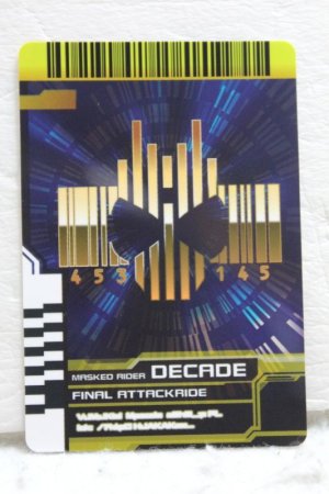 Photo1: Kamen Rider Decade / Complete Selection Modification Decade Rider Card Final Attack Ride Decade (1)