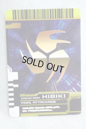 Photo1: Kamen Rider Decade / Complete Selection Modification Decade Rider Card Final Attack Ride Hibiki (1)