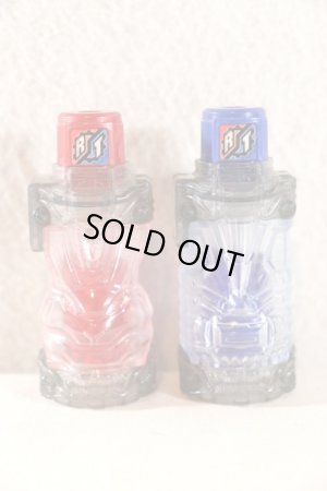Photo1: Kamen Rider Build / Rabbit & Tank Full Bottle Set Clear ver. Used (1)