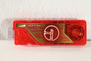 Photo1: Kamen Rider W Double / Sound Gaia Memory Den-O Liner Form (1)