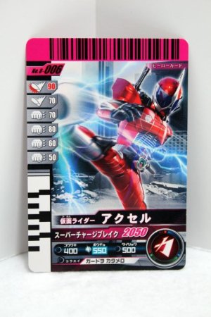 Photo1: 8-006 Kamen Rider Accel (1)