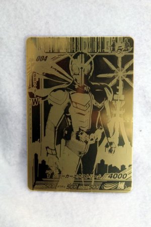 Photo1: Gold Card 5th-004 Kamen Rider W Cyclone Joker (1)