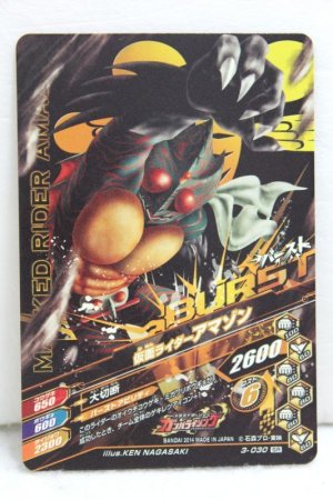 Photo2: SR 3-030 Kamen Rider Amazon (2)