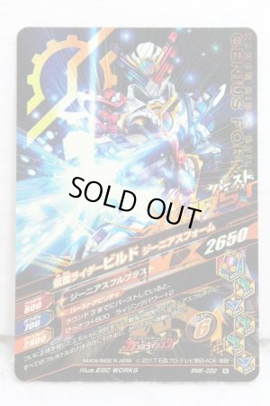 Photo2: GANBARIZING BM6-002 Kamen Rider Build Genius Form (2)