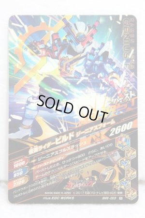 Photo2: GANBARIZING BM6-003 Kamen Rider Build Rabbit Tank Form / Genius Form (2)