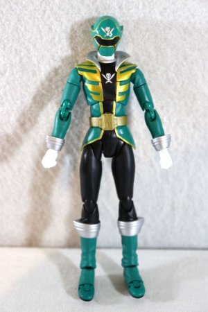Photo3: S.H.Figuarts / Kaizoku Sentai Gokaiger Gokai Green with Package (3)