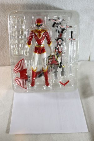Photo2: Chojin Sentai Jetman / S.H.Figuarts Red Hawk with Package (2)