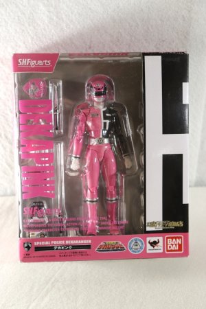 Photo1: Tokusou Sentai Dekaranger / S.H.Figuarts  Deka Pink with Package (1)